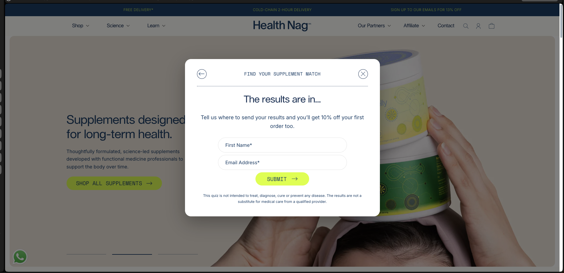 Results Opt-In
